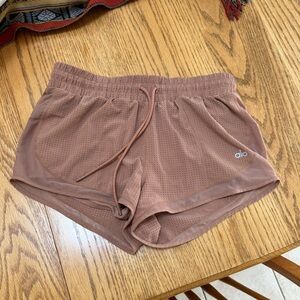 Alo Mesh and Jersey Shorts - built in shorts